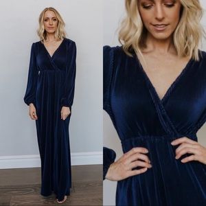 Baltic Born Venus pleated maxi dress